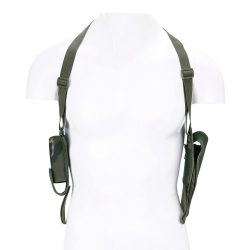 Holster d’épaule de luxe - camouflage-woodland