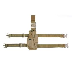 Holster de cuisses tactique - coyote