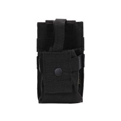 Pochette porte radio - noir
