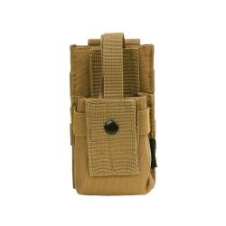 Pochette porte radio - sable