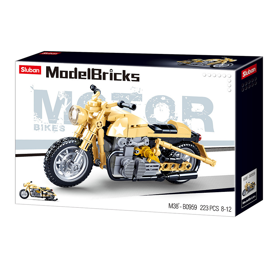 Moto militaire allemande - jeu de briques – Image 4