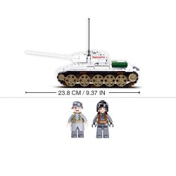 Tank blanc bataille de Budapest - jeu de briques