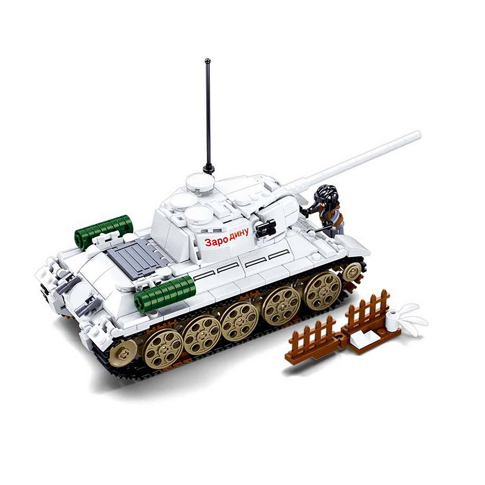 Tank blanc bataille de Budapest - jeu de briques – Image 2