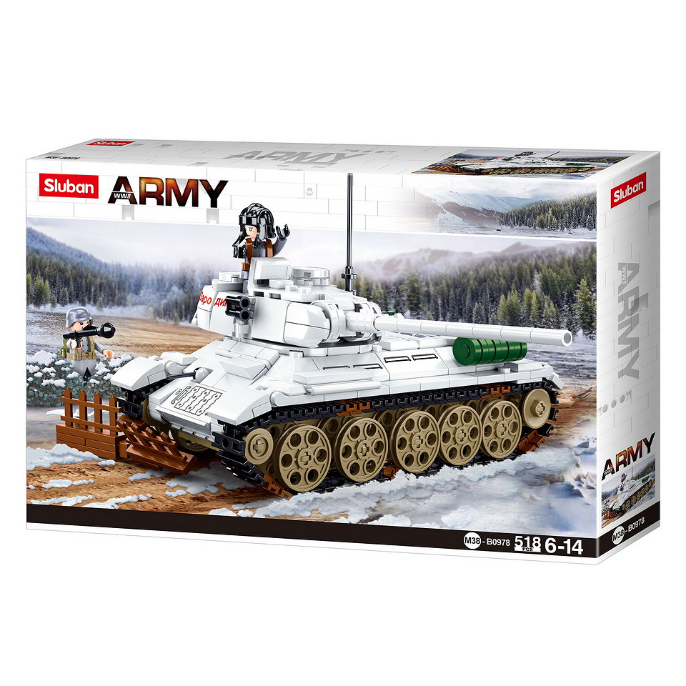 Tank blanc bataille de Budapest - jeu de briques – Image 4