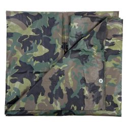 Bâche camouflage Woodland 3 x 3m
