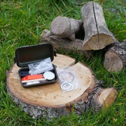 Kit de survie de combat étanche - vert