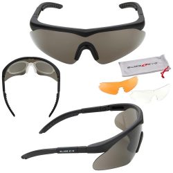Lunettes tactiques SwissEye Raptor - Noir