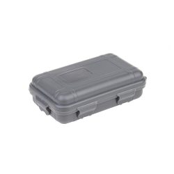 Malette en plastique Hydrofuge (petite) - gris