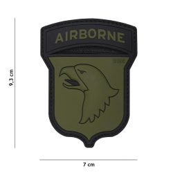 Patch 3D PVC Airborne 101st vert