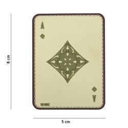 Patch 3D PVC As de carreau sable