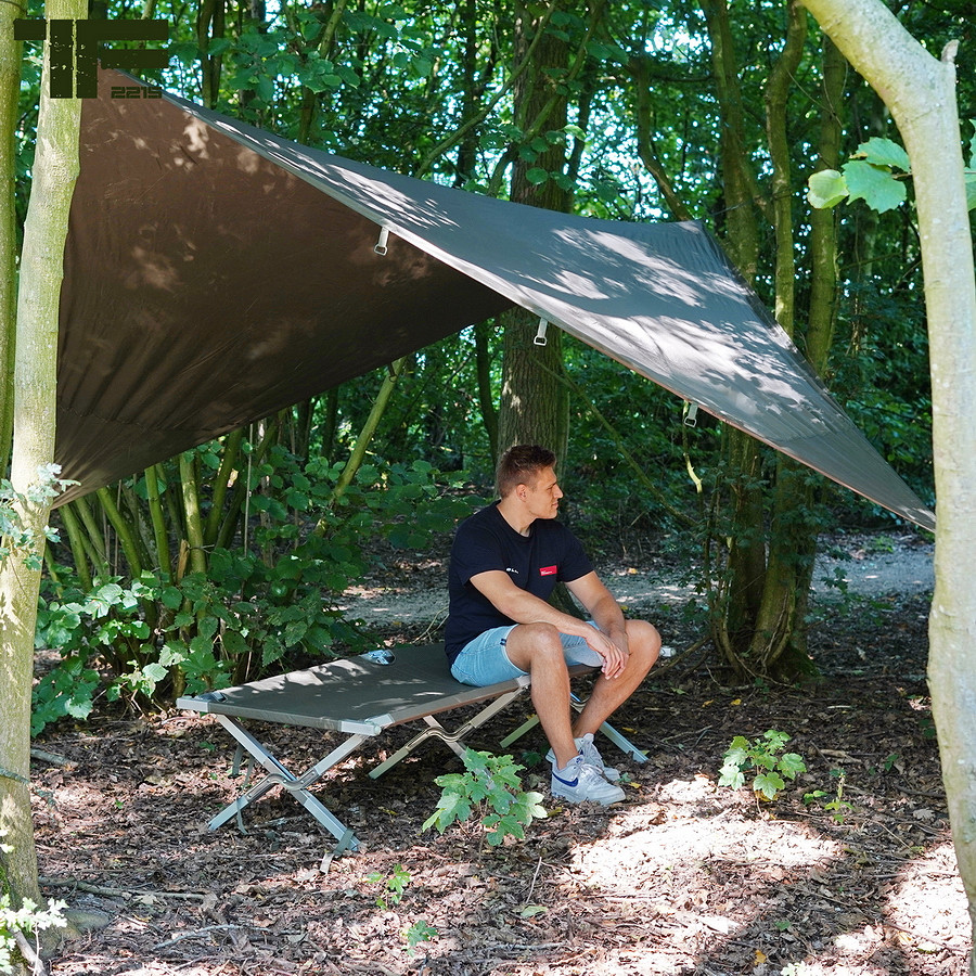 Bâche polyester avec sangle 3 x 3 m – Image 10