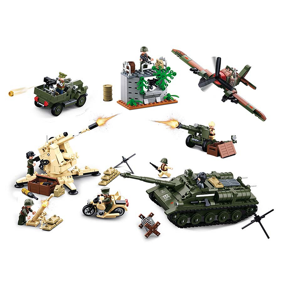 Batterie aérienne WW2 - Jeu de briques – Image 2