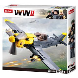 Avion de chasse Allemand WW2 - Jeu de briques