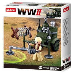 Dragueur de mines allié WWII - Jeux de briques