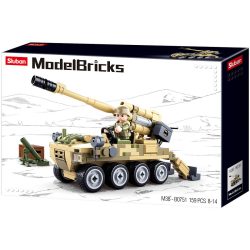 Véhicule d'assaut tout-terrain 8×8 - Jeu de briques