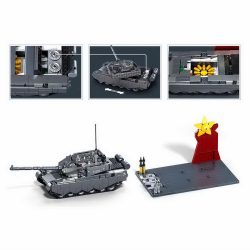 Tank de combat principal ZTS-99AS - Jeu de briques