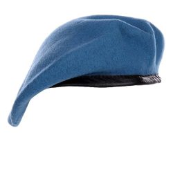 Beret militaire laine - bleu
