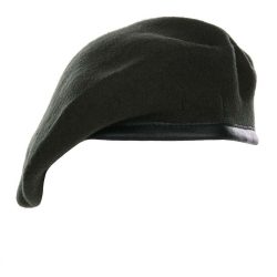 Beret militaire laine - vert