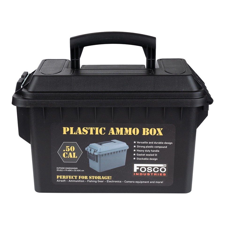 Boîte à munitions plastique - calibre 50mm