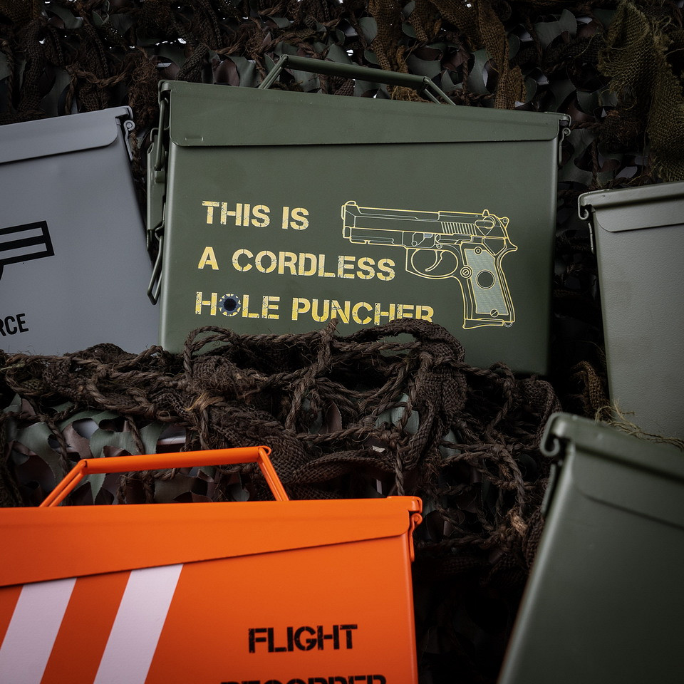 Boîte à munitions acier - calibre 30mm - Hole Puncher – Image 5