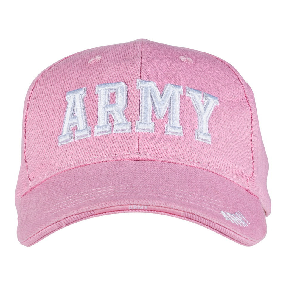 Casquette baseball rose "Army"