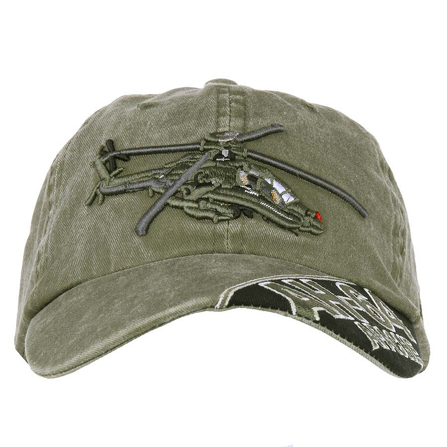 Casquette Baseball AH-64 Apache - délavée