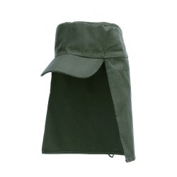 Casquette armée avec protection de nuque - kaki