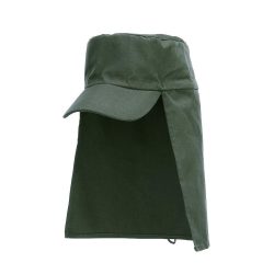 Casquette armée avec protection de nuque - kaki