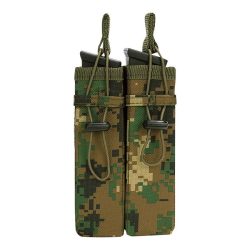 Pochette 2 chargeurs système Molle  #C - camouflage-digital