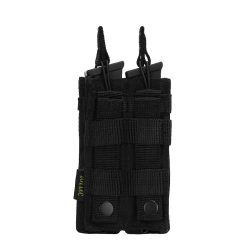 Pochette 2 chargeurs système Molle  #C - noir