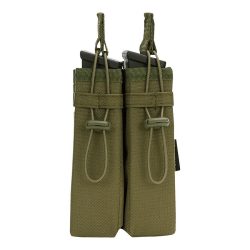 Pochette 2 chargeurs système Molle  #C - vert