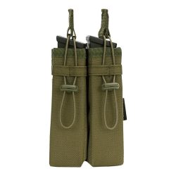Pochette 2 chargeurs système Molle  #C - vert