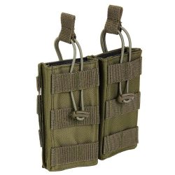 Pochette 2 chargeurs système Molle  #F - vert