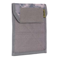 Pochette plate velcro porte documents système Molle - camouflage-acu