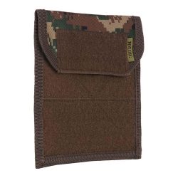 Pochette plate velcro porte documents système Molle - camouflage-digital