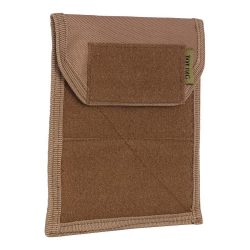 Pochette plate velcro porte documents système Molle - sable