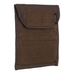 Pochette plate velcro porte documents système Molle - vert