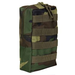 Pochette « Upright » système Molle - camouflage-woodland