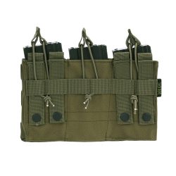 Pochette 3 chargeurs ouverte M4/M16 - vert