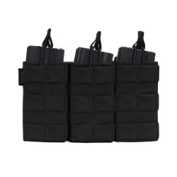 Pochette 3 chargeurs ouverte M4/M16 - noir