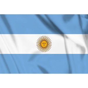 Drapeau Argentine 1m x 1m50
